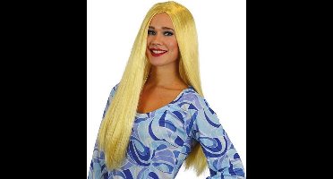 Pruik Mariska Dames Blond One-size