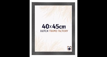 Fotolijst 40x45 cm - MDF - Zwart Mat - Praag