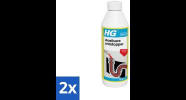 HG Vloeibare Ontstopper 500 ml - Voordeelverpakking - 2 stuks