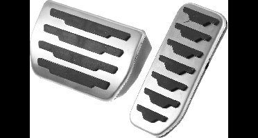 Geschikt voor 2-delige set rempedaalrubbers en gaspedaalafdekkingen voor Land Rover