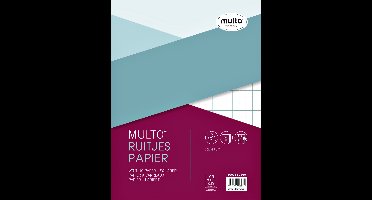 Multo ringbandinterieur - A4 - 23-gaats - papier met ruit 10mm - MU-3007310160