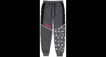 DC Comics Batman - Batman Print Kinder joggingbroek - Kids 122 - Grijs