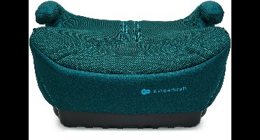 Kinderkraft I-BOOST 2 PRO i-Size - Zitverhoger - ISOFIX - Autostoel Booster - 125-150 cm 22-36 kg – 6-12 Jaar – R129 Goedgekeurd – Groen