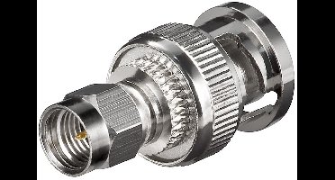SMA (m) - BNC (m) adapter - 50 Ohm