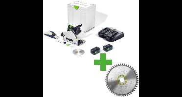 Festool TSC 55 5,0 KEBI-Plus/XL Accu Invalcirkelzaag 18V 5.0Ah in Systainer - 577342