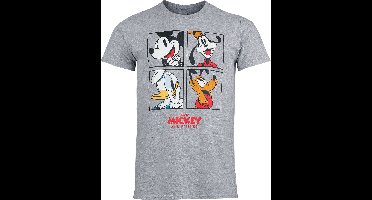 Mickey Mouse Mickey And Friends Four Box Heren T-shirt - lichtgrijs - S