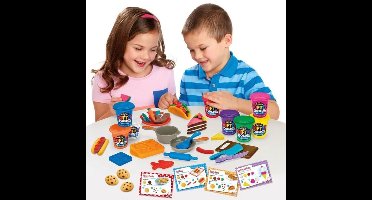 LEXIBOOK - Super Chef Zachte en kneedbare modelleerkleiset