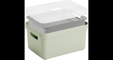 Sunware - Sunware Sigma home set - Box 13L + tray + deksel - Groen
