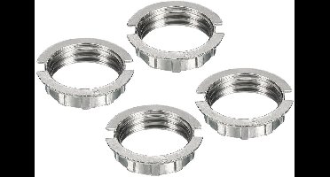 G9 Ring Adapter Lampenkap Reducer Licht Fitting Lamp M20 Houder Zink Legering, Wit, Set van 4, voor Verlichting