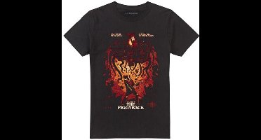 Stranger Things Eddie Munson Poster Heren T-shirt - zwart - XXL