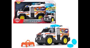 Dickie Toys - Ambulance - Ziekenwagen - Licht en geluid - Vanaf 3 jaar