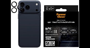 PanzerGlass Hoops Ceramic Camera Lens Protector geschikt voor Apple iPhone 17 Pro / 17 Pro Max