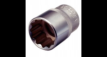 KS Tools dopsleutel 1/2" 12-zijdig, 21 mm, chroom-vanadiumstaal