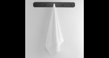 DecoKing Bamby Badhanddoek 70x140cm Wit - Luxe Katoen & Bamboe