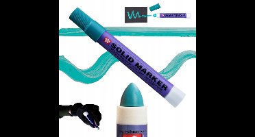 Sakura Solid Marker Groen - Hittebestendige, industriële marker