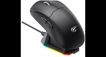 Havit Gamenote MS979WB muis Gamen Ambidextrous RF Wireless + Bluetooth + USB Type-C 26000 DPI