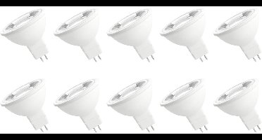 Spectrum LED Lamp GU5.3 12V 4W - 380 Lumen - 3000K Warm wit - Gezellig licht - Energiezuinig - 10 stuks