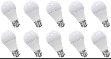 Spectrum Dimbare LED Lamp E27 11W - 230V - 1050 Lumen - 3000K Warm wit - Gezellig licht - Dimbaar - Energiezuinig - 10 stuks