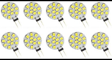 Spectrum LED Insteeklampje G4 1.2W - 12V - 160 Lumen - 6000K Koud wit - Helder daglicht - Energiezuinig - 10 stuks