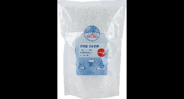 Decoris Kunstsneeuw - wit - 100 gram - sneeuwvlokjes - nepsneeuw - polystyreen - brandvertragend