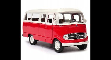 Welly Mercedes-Benz L319 Personenauto Model 1:32 Rood