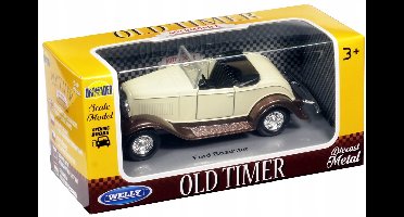 Welly Ford Roadster Metaalmodel Auto Schaal 1:34-1:39 - Retro