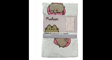 Pusheen Hoeslaken Katoen Wit 90x200 cm - Comfortabele Nachtrust