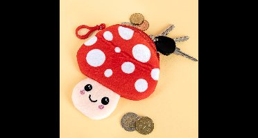 OOTB Kawaii Paddenstoel Portemonneetje