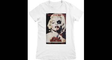 Marilyn Monroe Damen In Attack Of The Blonde Zombie Girly Tee RD-5-MM002-DTG White-S