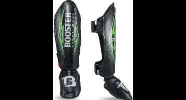Booster Kickboks Scheenbeschermers BK/GR War Zwart Groen