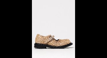 Raffia Woven Mary Jane Flats Wo - Natural Ballet Flats