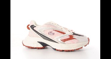Lacoste dames sneaker Neo Shot D leder en mesh roze