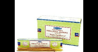 Satya Wierookstokjes - Himalaya Jasmijn - Grote doos van 12 x 15 gram