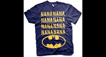 DC Comics Batman Heren Tshirt -2XL- NaNa Batman Blauw
