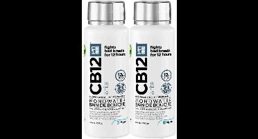 CB12 Mondwater White - 2 x 250 ml - Voordeelverpakking