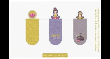 Moses Magnetische Boekenleggers Relax 6 Cm 3 Stuks