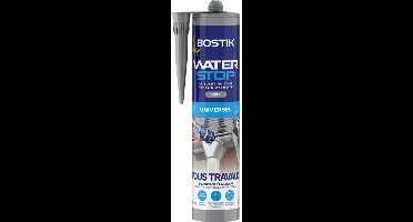 Waterdichtingsmembraan - BOSTIK - Waterstop - Lekreparatie - 290 ml patroon - Grijs