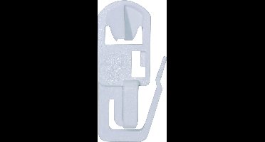 Klickfix gordijnlift - eenvoudig ophangen - set van 100 stuks - hoogwaardig kunststof