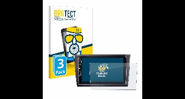 BROTECT - Screenprotector voor Dynavin D9-DF56 9" - Folie Beschermfolie Beschermglas matte 3 Stuks
