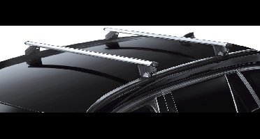 Dakdragers geschikt voor Chevrolet - Daewoo Trax 2013-2016 Green Valley Edge Alu zilver