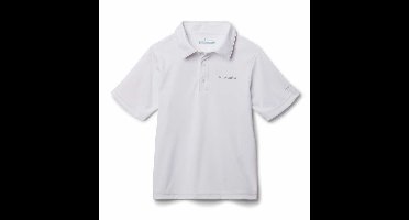 Columbia Hike™ Korte Mouw Poloshirt Wit 8 Years Jongens,Meisjes