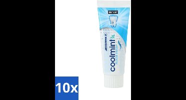 10 x Sence - Freshmint - Tandpasta - Met Fluor - 75 ml - Tandpasta - Fluoride - Frisse Adem - Mondhygiëne - Gaatjes Voorkomen