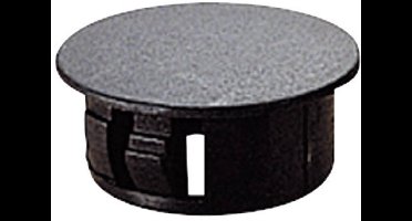 TRU COMPONENTS TC-HPR8203 Blindstop Montagegat: 7.9 mm Polyamide Zwart 100 stuk(s)