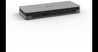 Acer USB Type-C Dock - Docking Station - Laptop - Windows - Chrome - Zilver