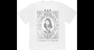 Disney - Alice In Wonderland Alice Curiouser & Curiouser Heren Tshirt - XL - Wit