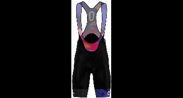 Santini La Vuelta Madrid Fietsbroek Paars S Man