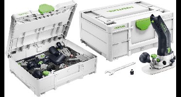 Festool MFKC 700 EB-Basic accu-module kantenfrees 18 V 8 mm borstelloos + accessoire set + Systainer - zonder accu, zonder oplader