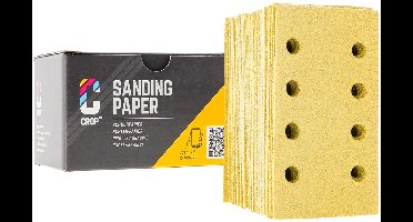 CROP GoldX Schuurstroken korrel 400 - 70x125mm - 50 stuks