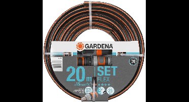 GARDENA Comfort FLEX Tuinslang - 15 mm (5/8") - 20 m - met accessoires