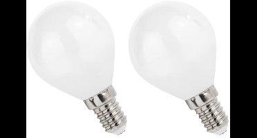 Spectrum LED Lamp E14 1W 230V - 100 Lumen - 4000K Neutraal wit - Natuurlijk licht - Energiezuinig - 2 stuks